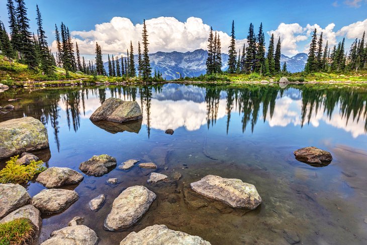 Harmony Lake on Whistler Mountain