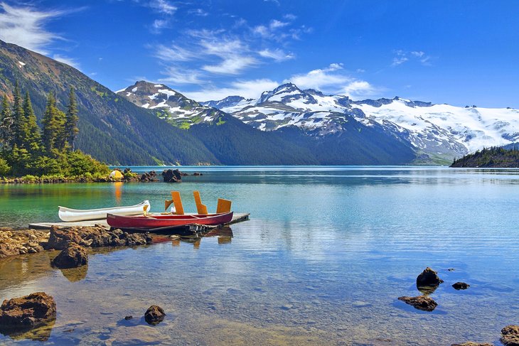 Camping on Garibaldi Lake