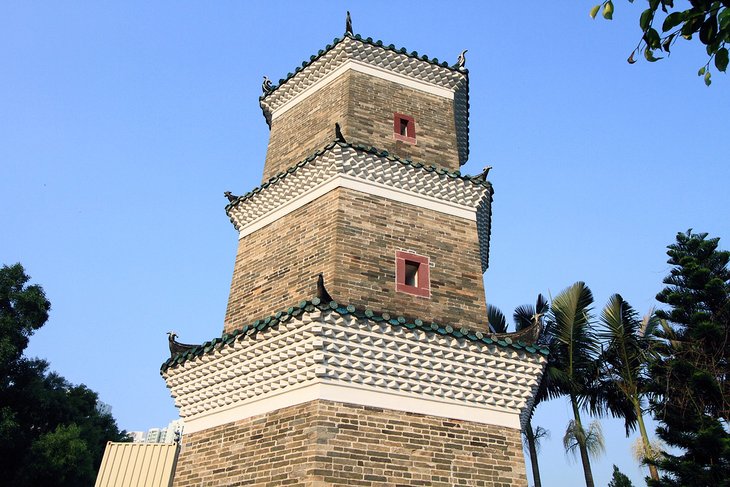 Pagoda on the Ping Shan Heritage Trail