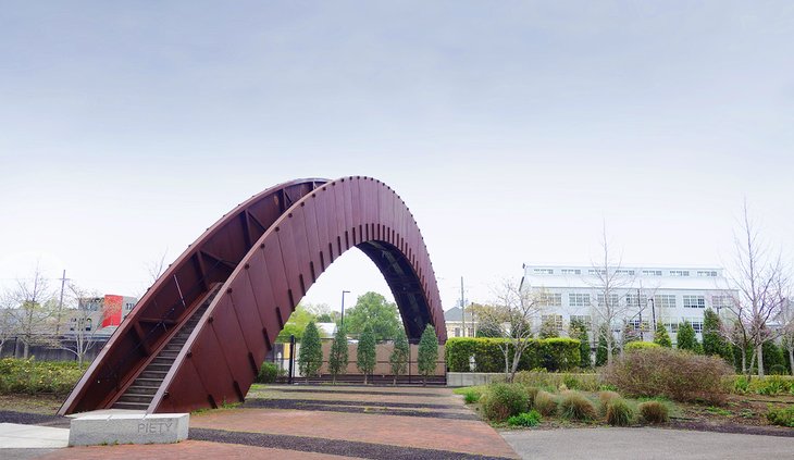 Piety Street Bridge, Crescent Park