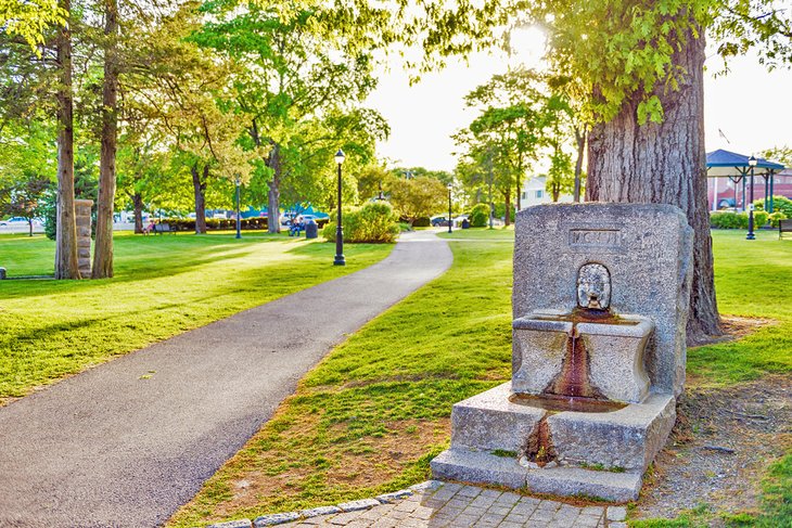 Village Green in Bar Harbor