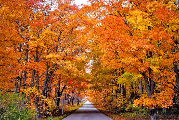 Fall in Door County, Wisconsin