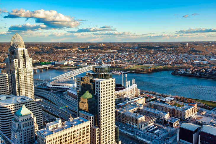 Cincinnati and the Ohio River