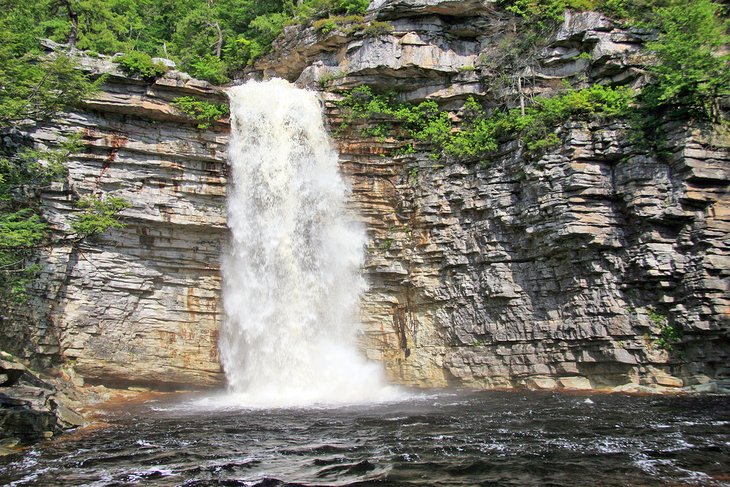 Awosting Falls, parc d'État de Minnewaska