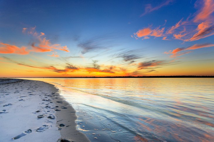 Wrightsville Beach at sunset