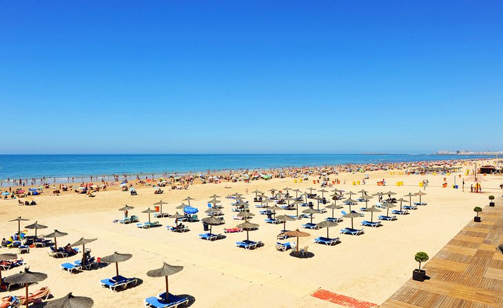 La Playa de la Victoria, Cadiz