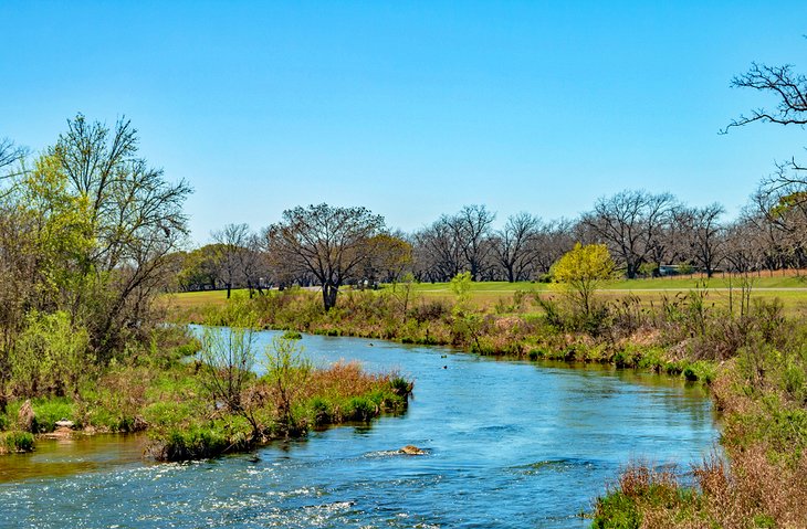 The Pedernales River at Lyndon B. Johnson National Historical Park