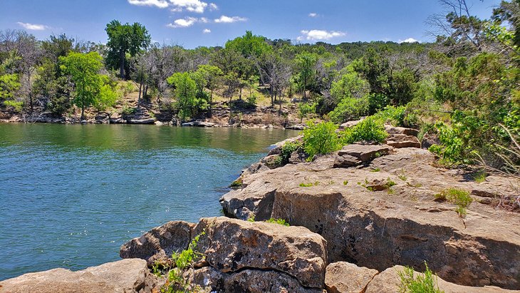 Cove on Possum Kingdom Lake