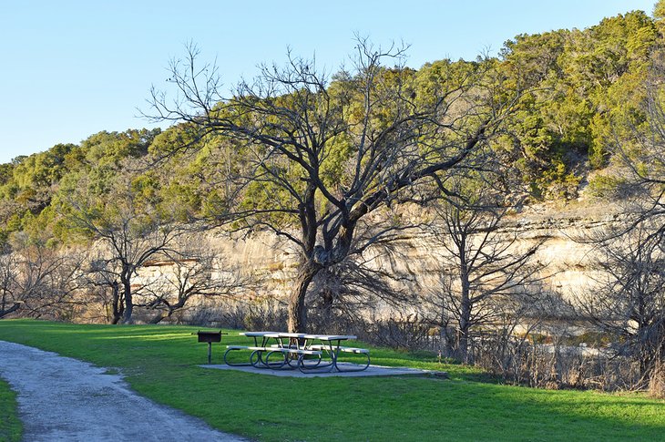 Camping at Guadalupe River State Park
