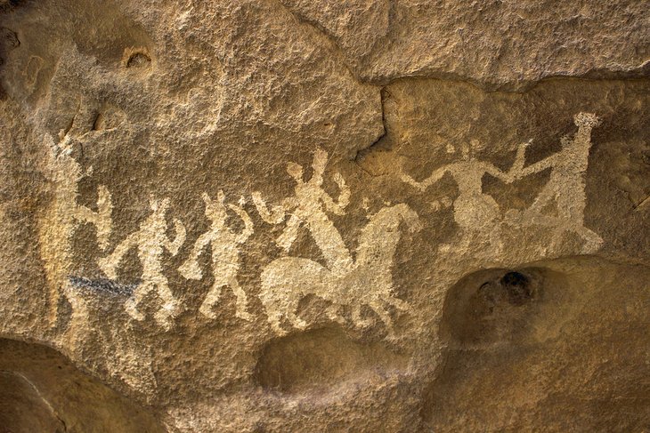 Pictograph at Hueco Tanks