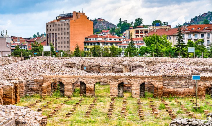 Ankara's Roman bath ruins