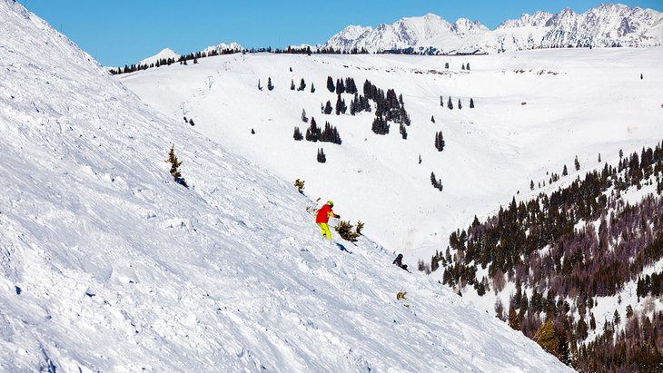 Skiing at Vail