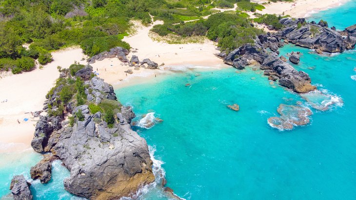 Hidden Beach in Bermuda