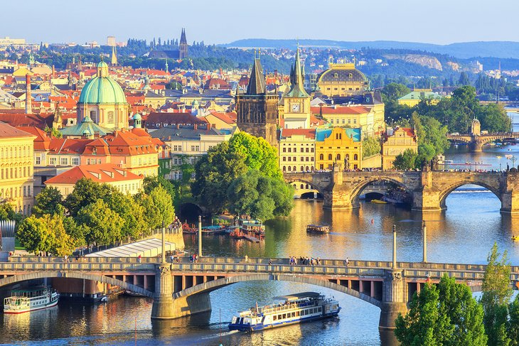 View over Prague Old Town