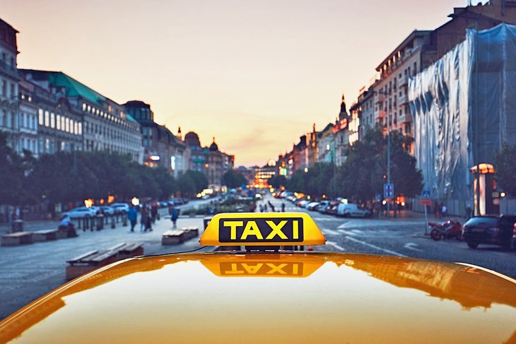 Taxi in Prague