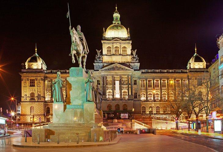 National Museum on Wenceslas Square in Prague