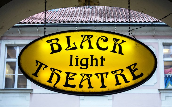 Théâtre de lumière noire à Prague