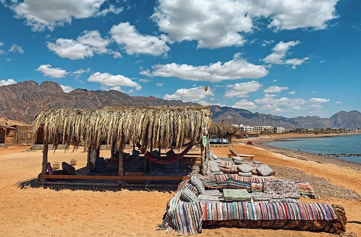 Ras Shetan Beach along the Nuweiba-Taba coastline