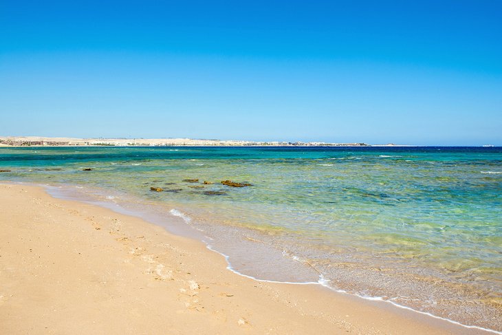 Beautiful beach at Sahl Hasheesh