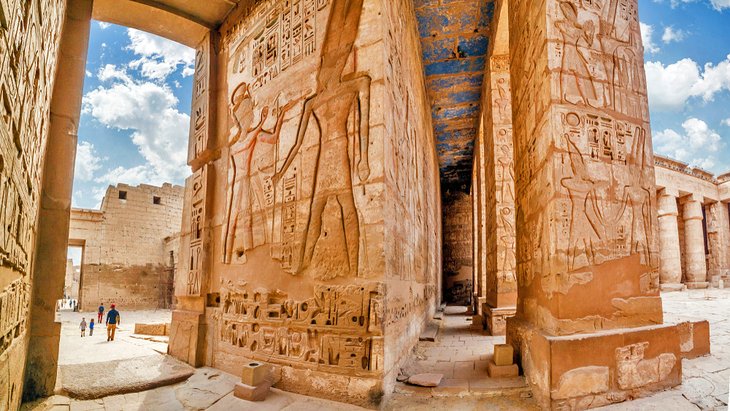 Medinat Habu Temple on Luxor's west bank