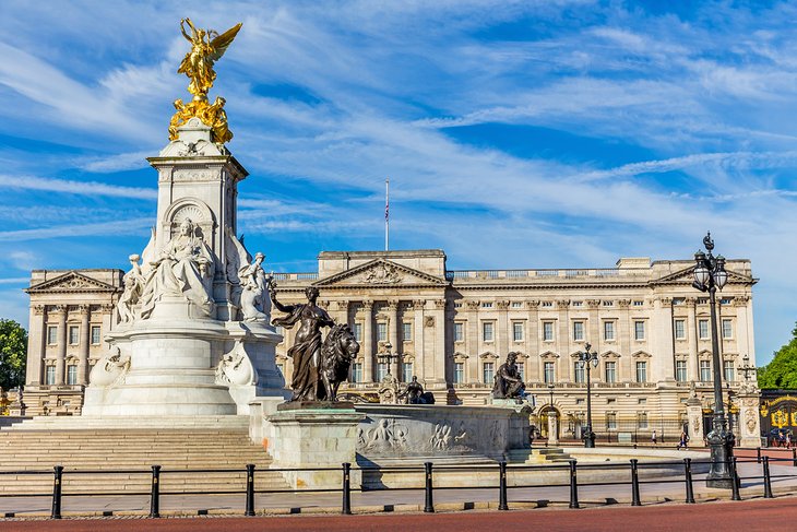 Buckingham Palace in London