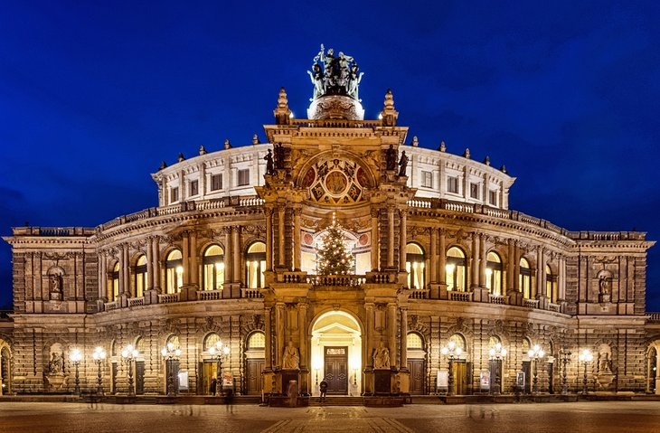 Opera house in Dresden, Germany