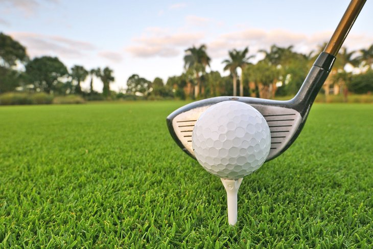 Teeing off in Florida