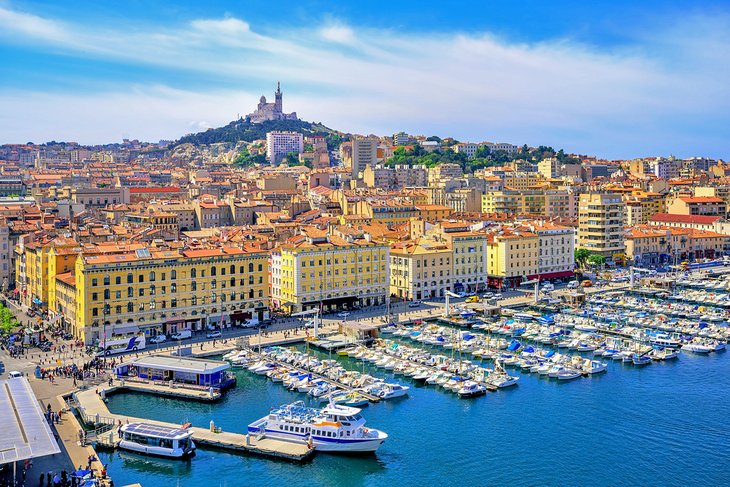 Vieux Port in Marseille best cities of France
