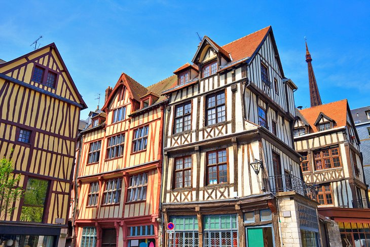 Barthélémy square, Rouen, France