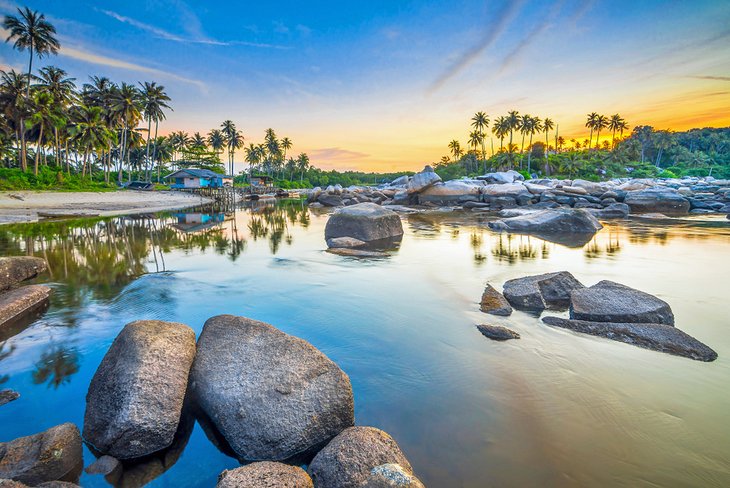 Sunset on Bintan Island