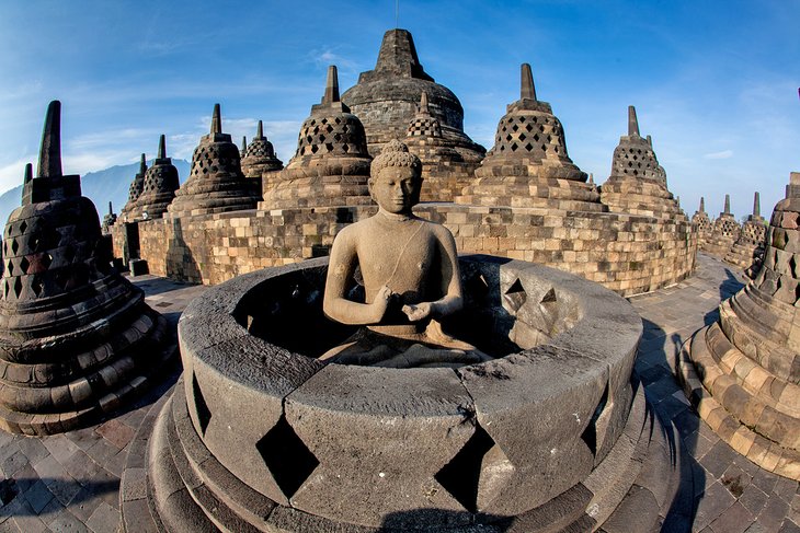 Borobudur at sunrise