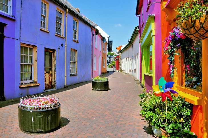 Colorful buildings in Kinsale