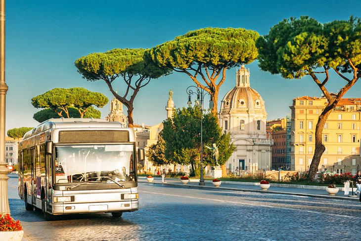 Bus in Rome