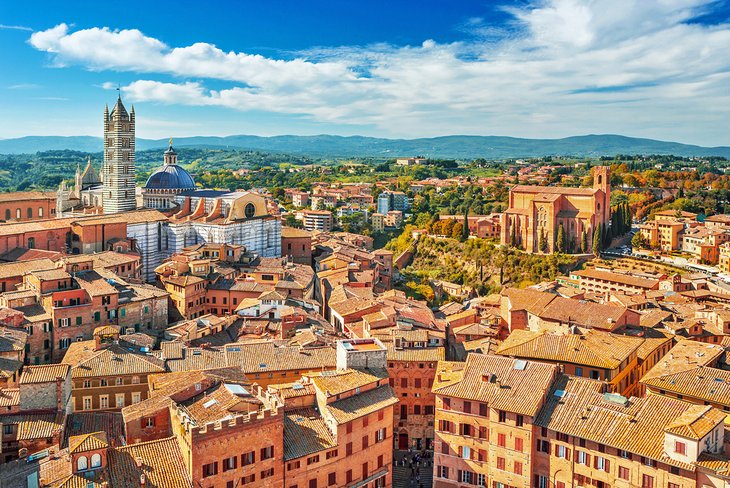 View over Siena