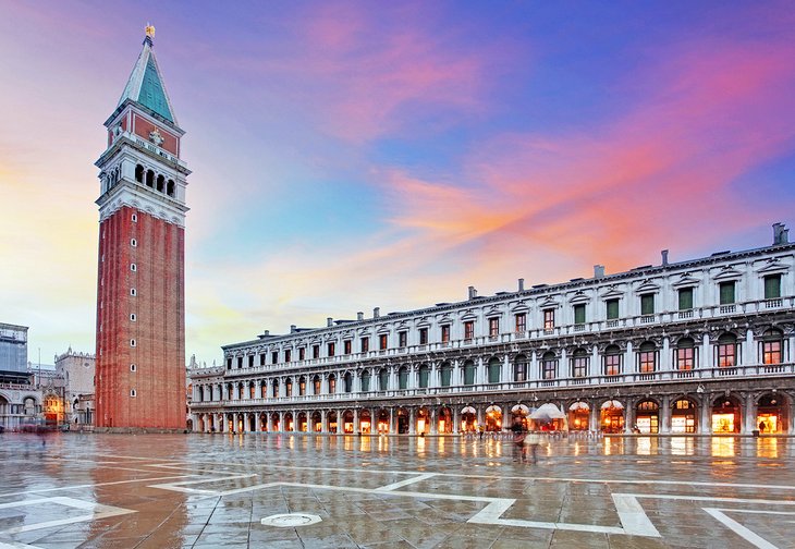 St. Mark's Square at sunset