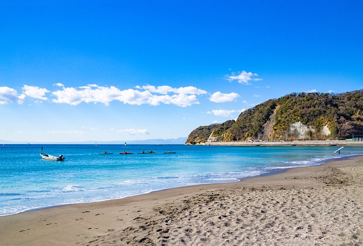 Yuigahama Beach in Kamakura