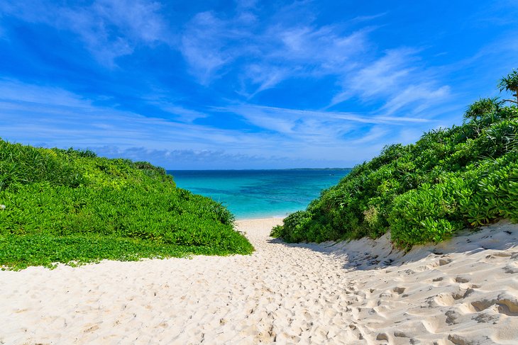 Sunayama Beach on Miyako Island