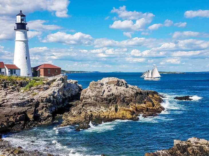 Portland Head Lighthouse, Cape Elizabeth, Maine