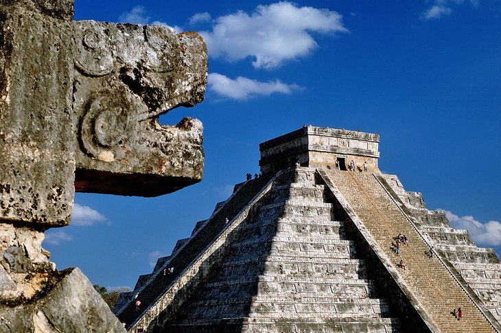 Chichen Itza during the spring equinox