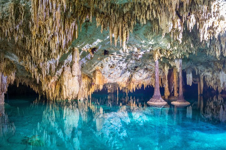 Cenote Sac Actún near Tulum