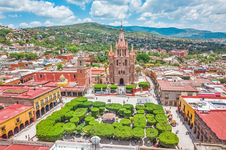 View over El Jardin