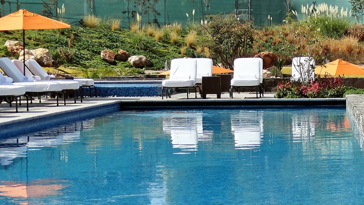 Pool at the luxurious Rosewood San Miguel de Allende
