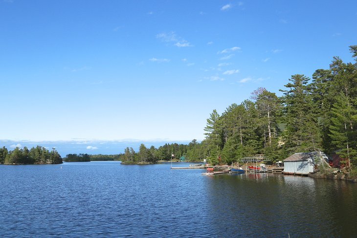 Landscape near Voyageurs National Park