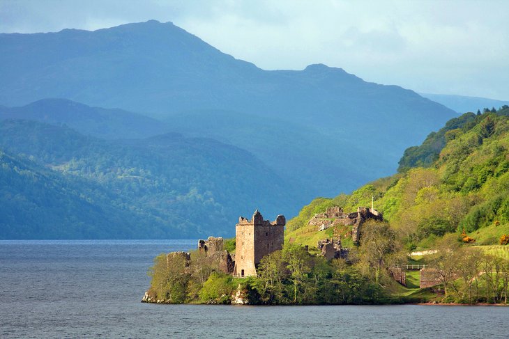 Urquhart Castle on Loch Ness