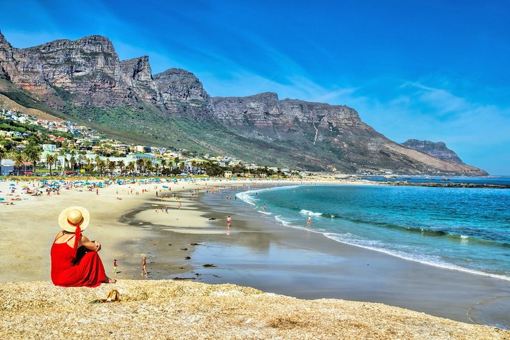 Beach at Camps Bay, Cape Town