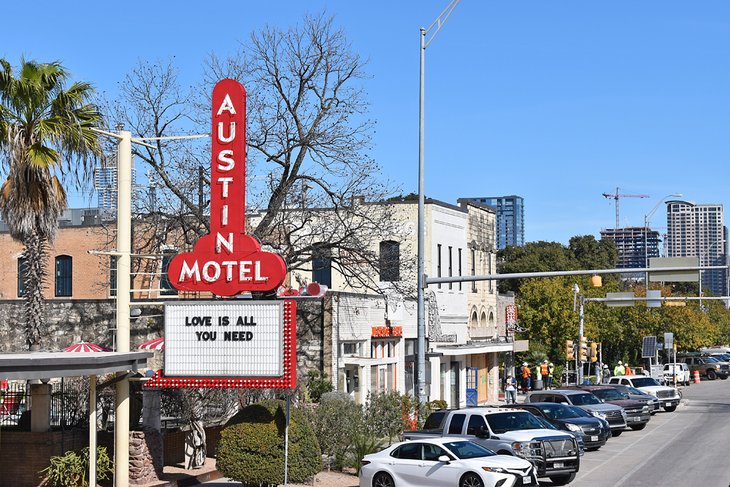 South Congress Avenue, the Austin Motel