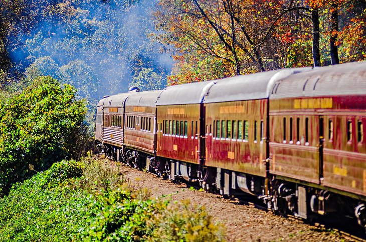 train trips midwest