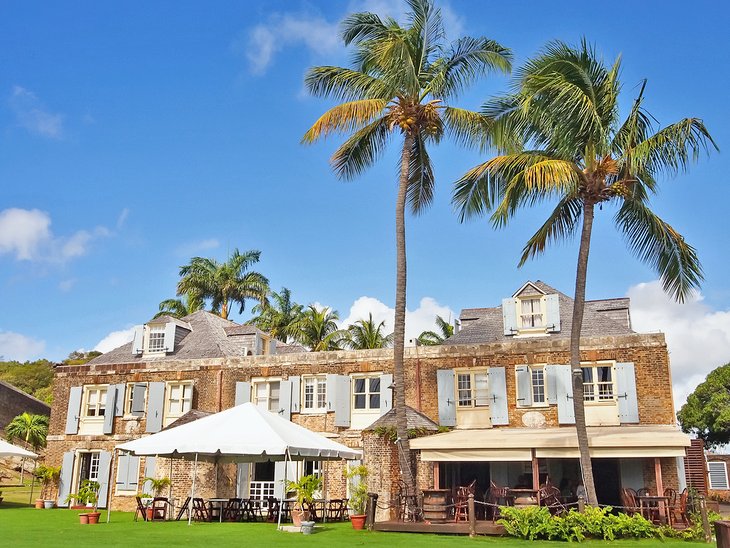 Historic building in Nelson's Dockyard National Park