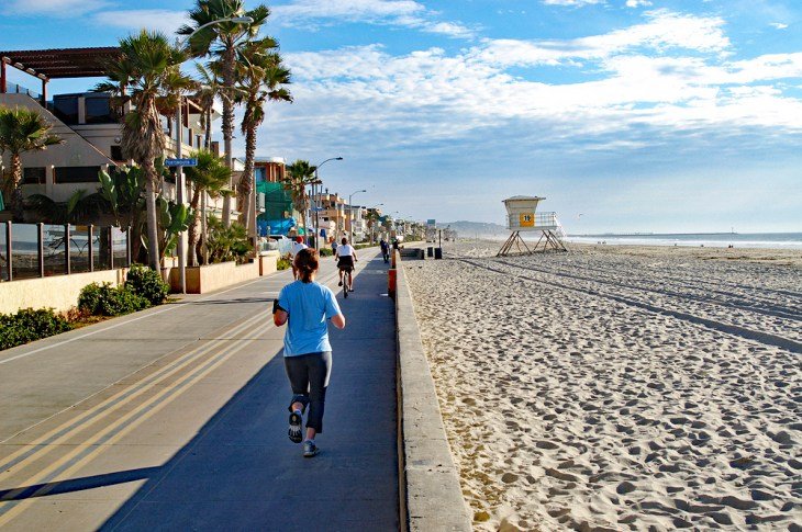 Boardwalk at Mission Beach