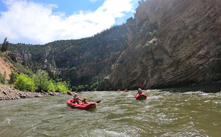 Kayaking in Glenwood Springs